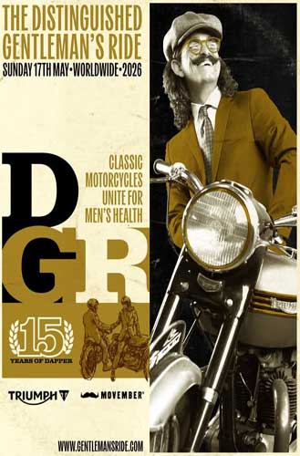 Distinguished Gentleman's Ride 2026